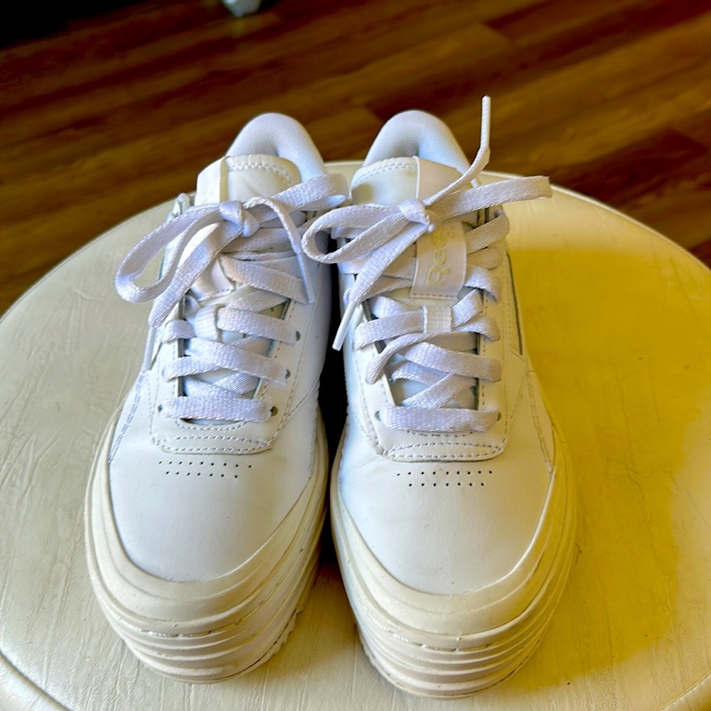 Womens Reebok Platform Sneakers